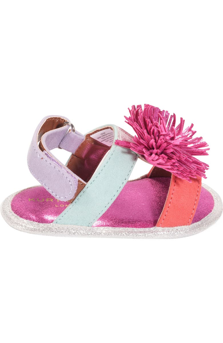 Kurt Geiger London Orson Fringe Slingback Sandal, Alternate, color,