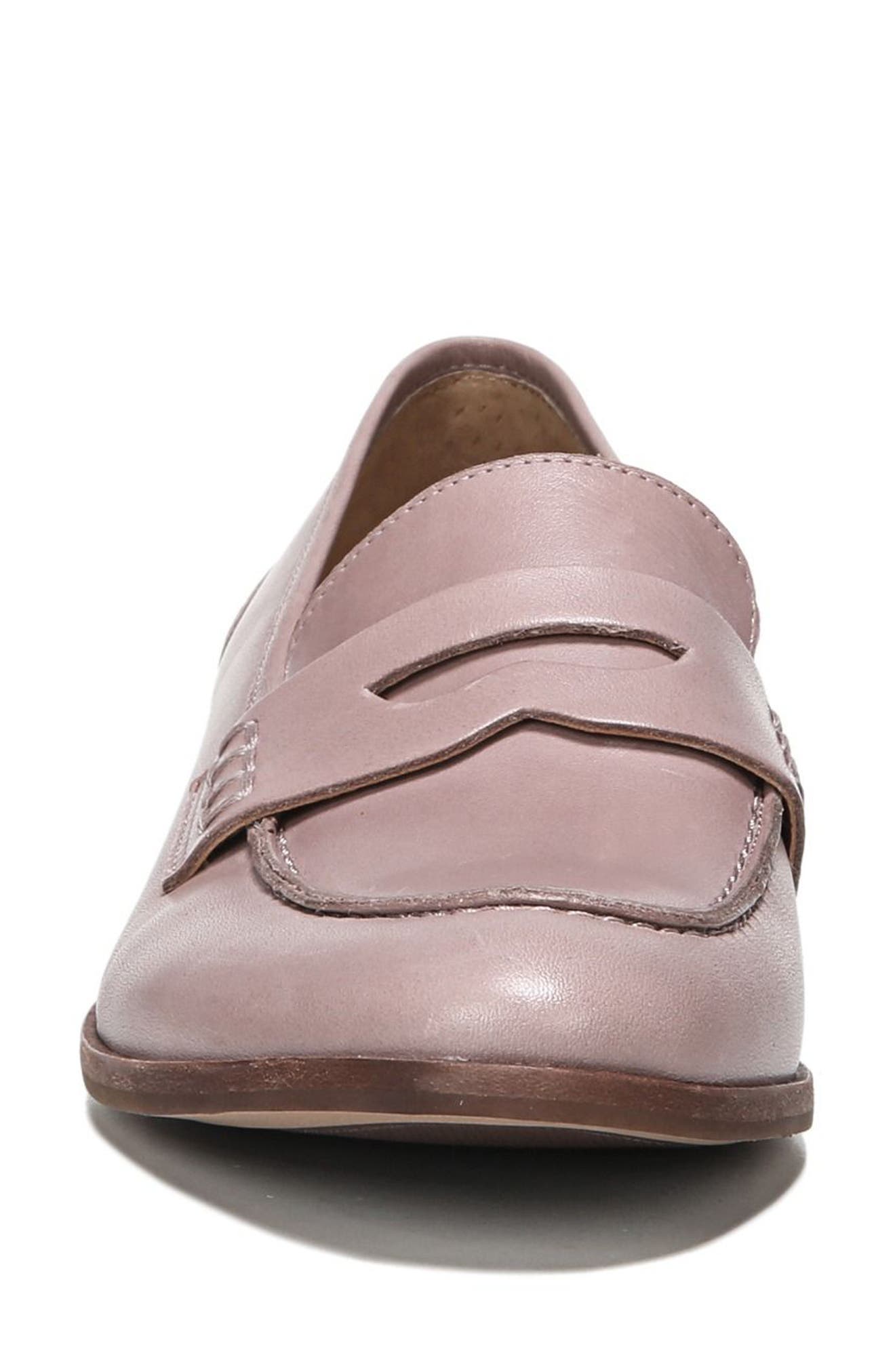 'Jolette' Penny Loafer, Alternate, color, WOODROSE LEATHER