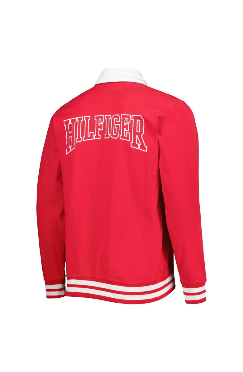 Tommy Hilfiger Men's Tommy Hilfiger Red Kansas City Chiefs Cody Long Sleeve Polo, Alternate, color, Red