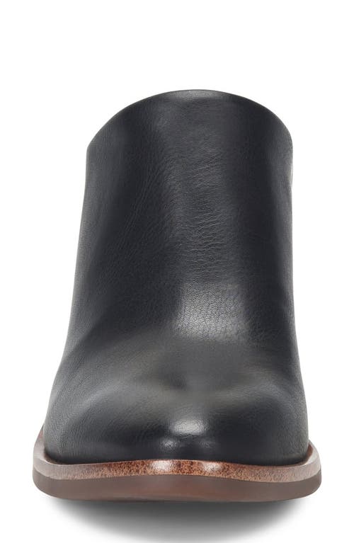Korks Savi Block Heel Mule In Black