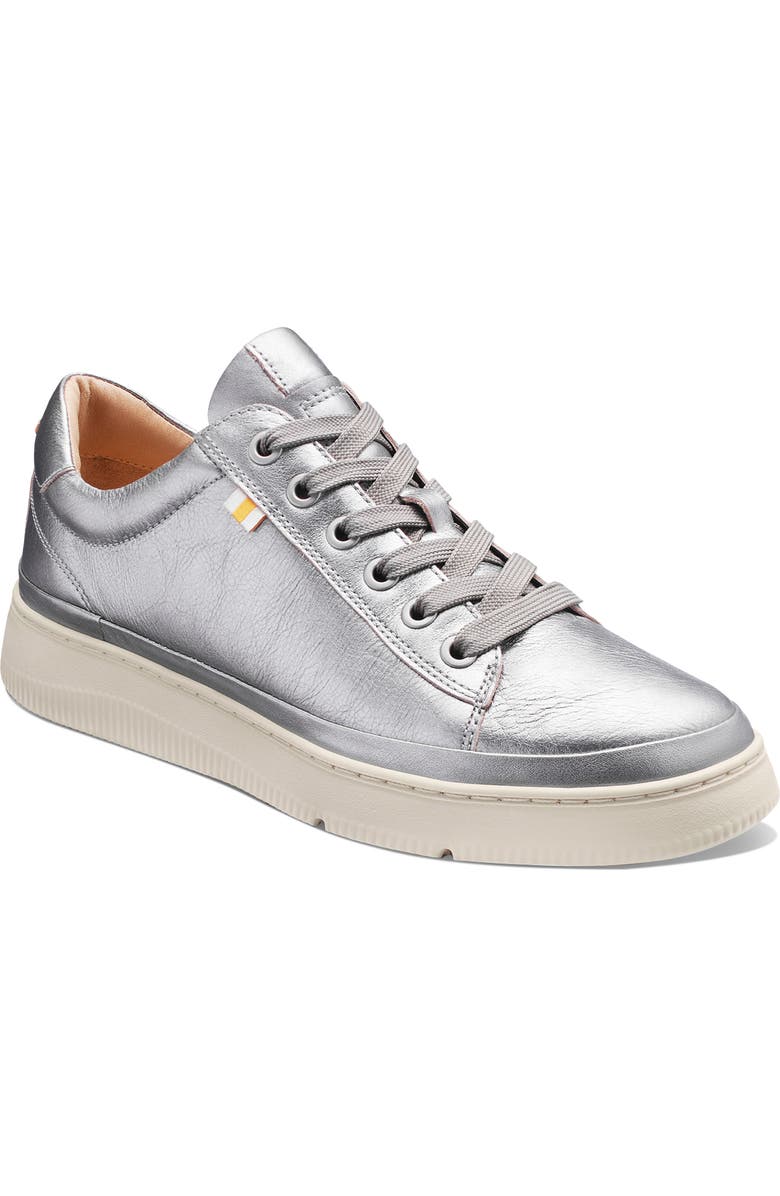 Samuel Hubbard Featherlight Laguna Sport Sneaker, Main, color, Pewter Leather