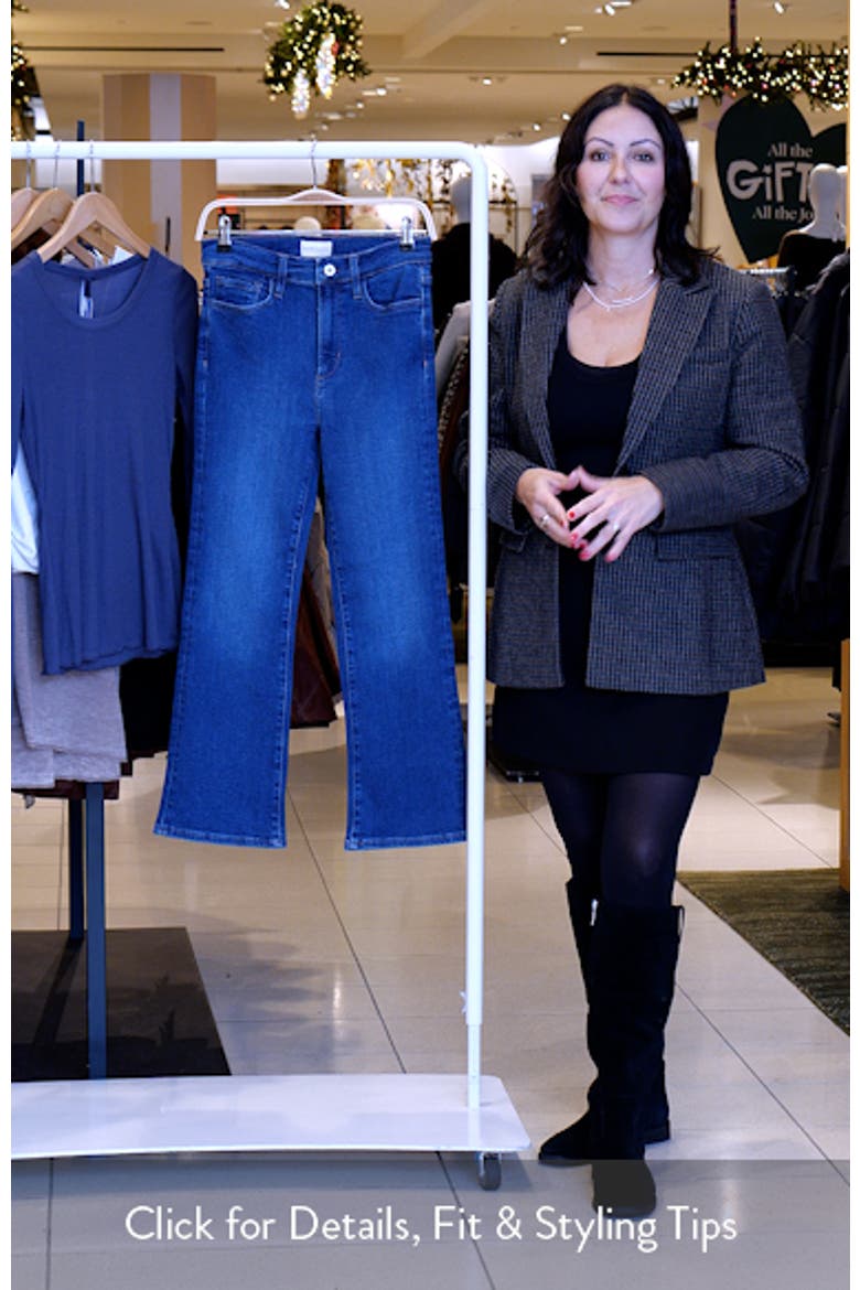 The Erin Crop Bootcut Jeans video