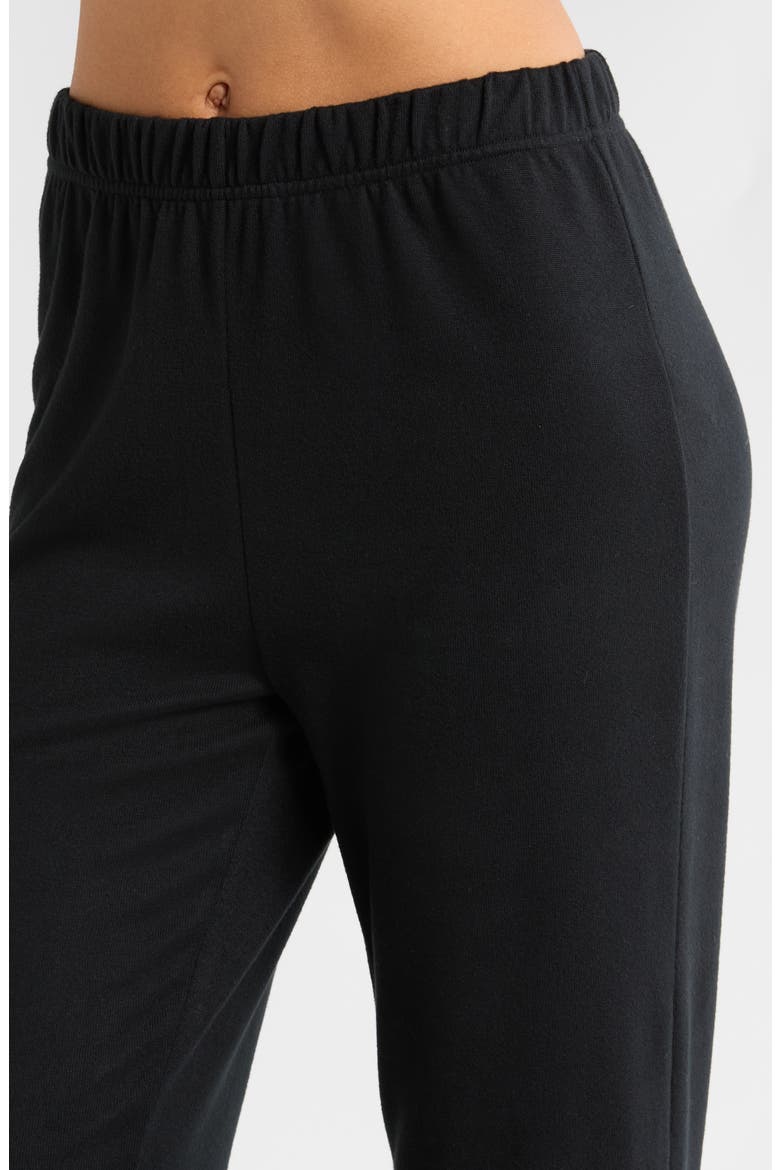 May Heathered Pajamas, Alternate, color, BLACK