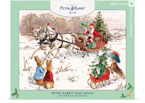 Peter Rabbit and Santa 1000 Piece Puzzle