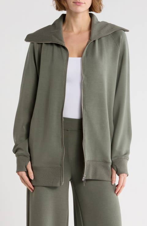 Dual Zip Sweatshirt
