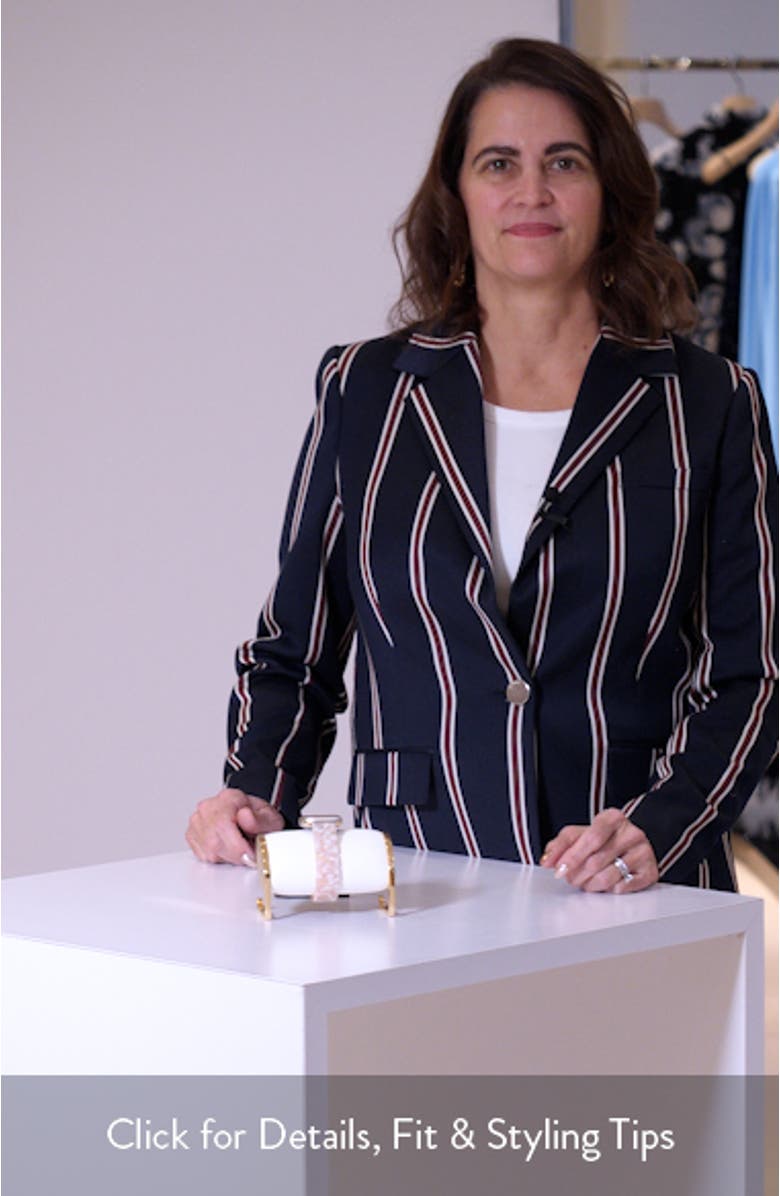 Claire Tortoiseshell Print Apple Watch<sup>®</sup> Watchband, sales video thumbnail