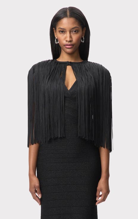 Icon Fringe Cape