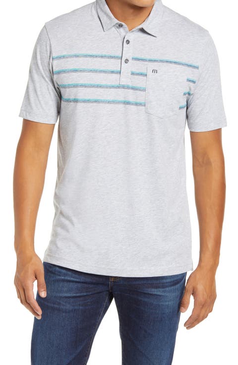 Overboard Stripe Pocket Polo