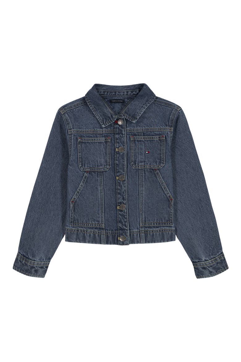 Kids' Jean Jacket, Main, color, DEKALB WASH