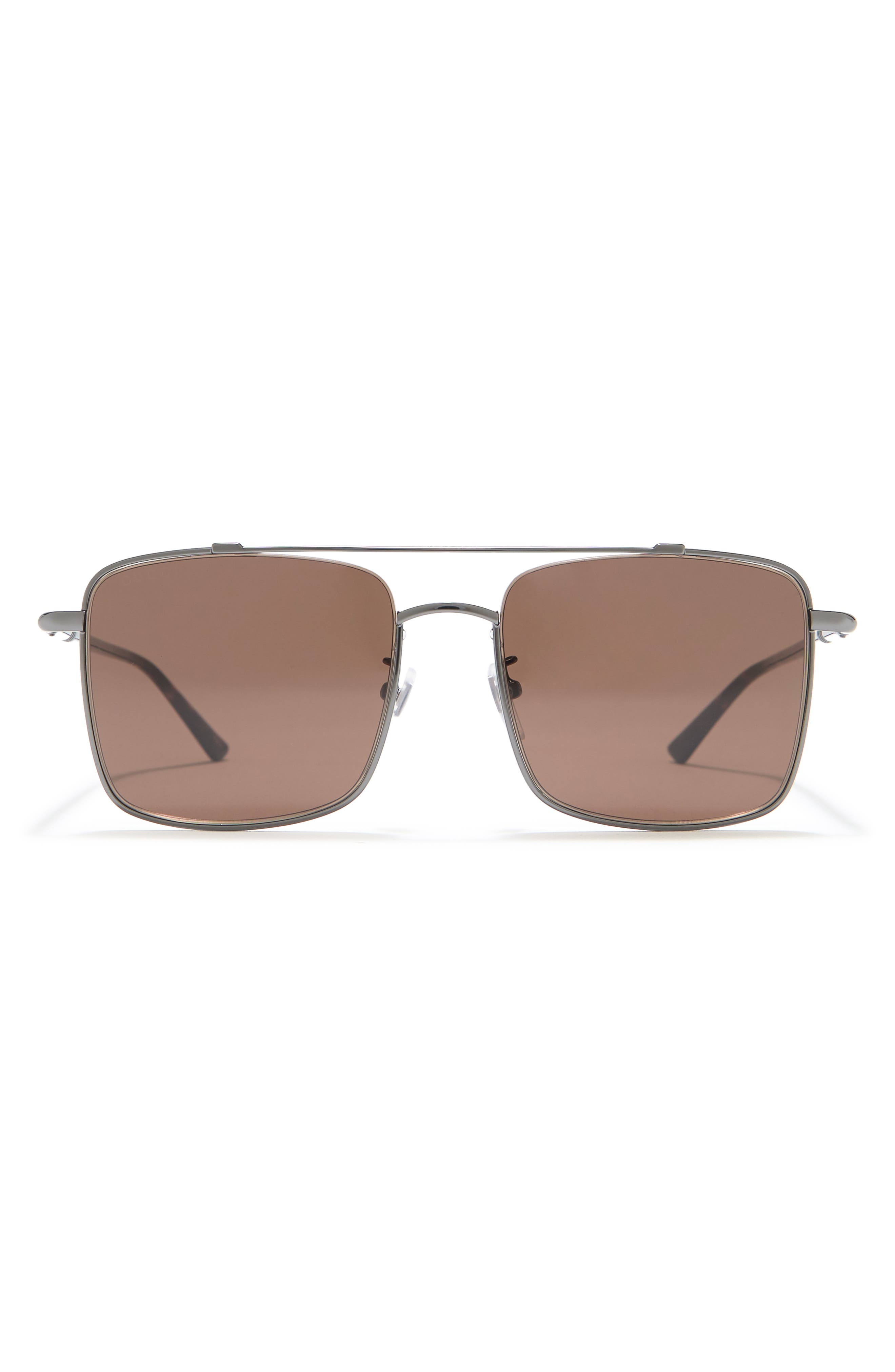 Gucci 56mm Square Sunglasses