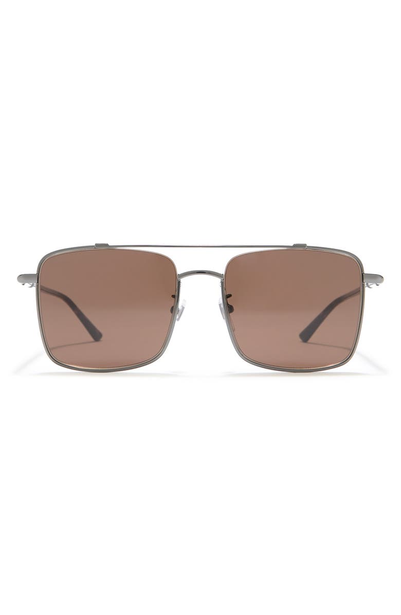 Gucci 56mm Square Sunglasses, Main, color,