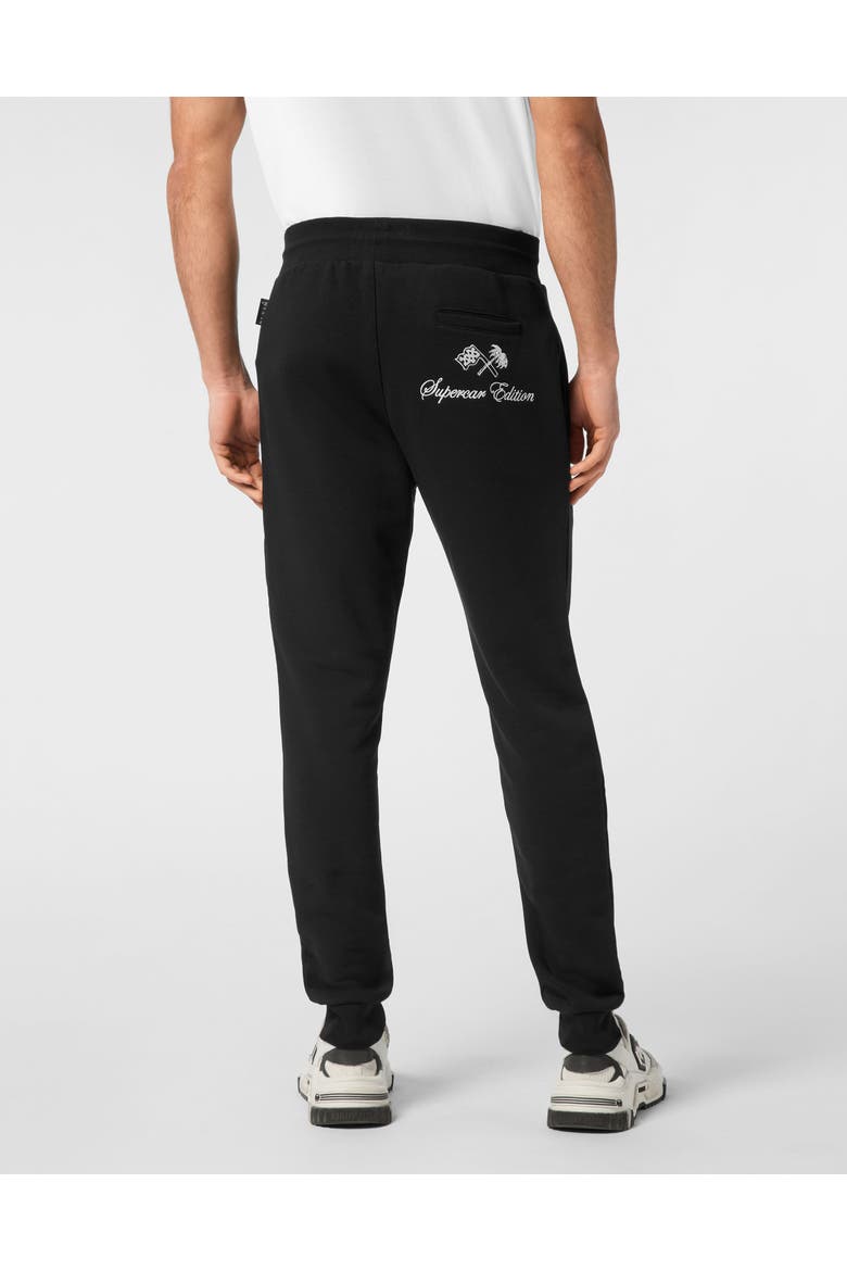 Jogging Pants Cars Racing Men, Alternate, color, black/white