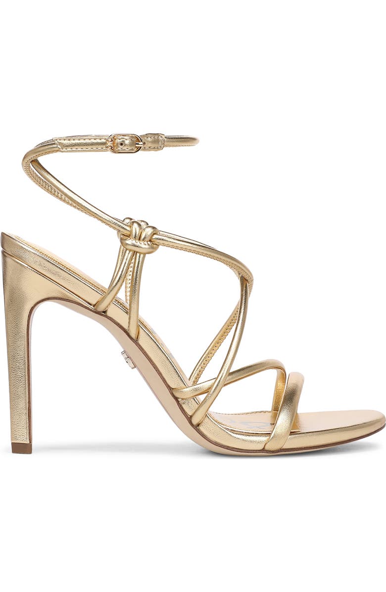 Sam Edelman Isadora Ankle Strap Sandal, Alternate, color, Amber Gold Se