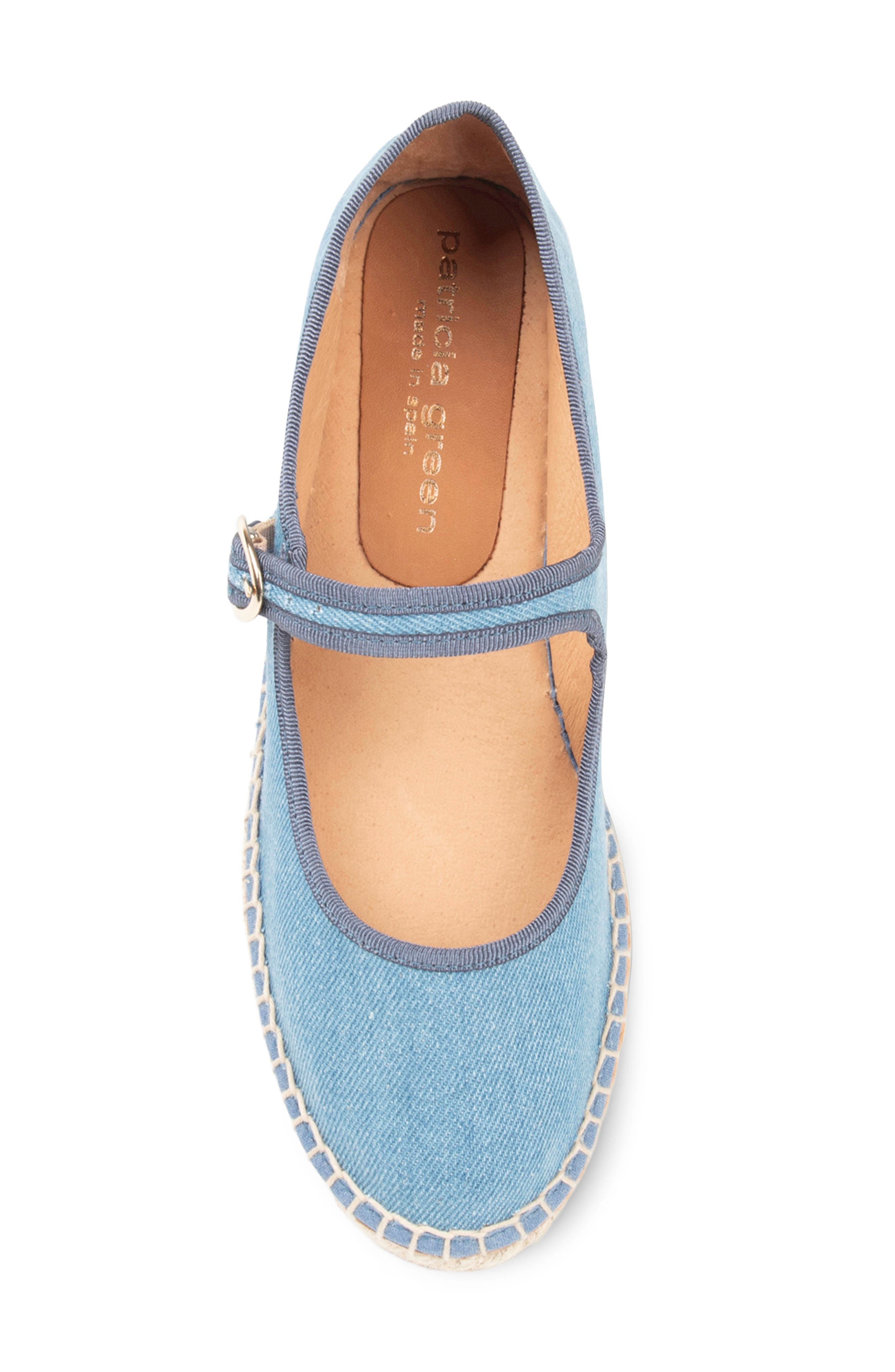patricia green Colette Mary Jane Espadrille, Alternate, color, Denim