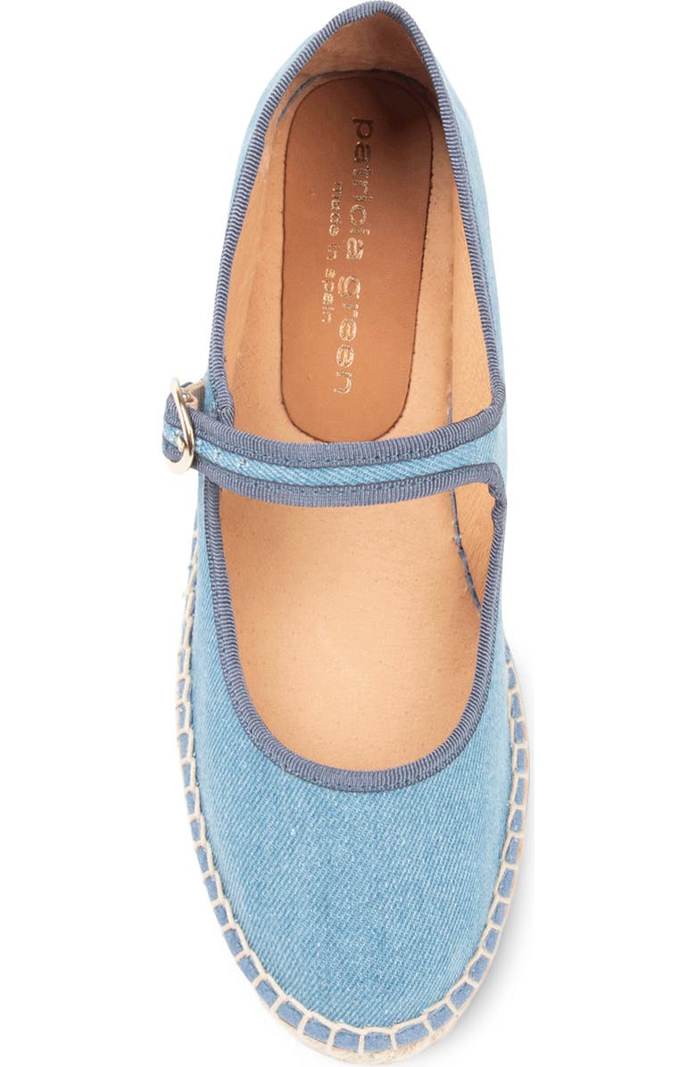 patricia green Colette Mary Jane Espadrille, Alternate, color, Denim
