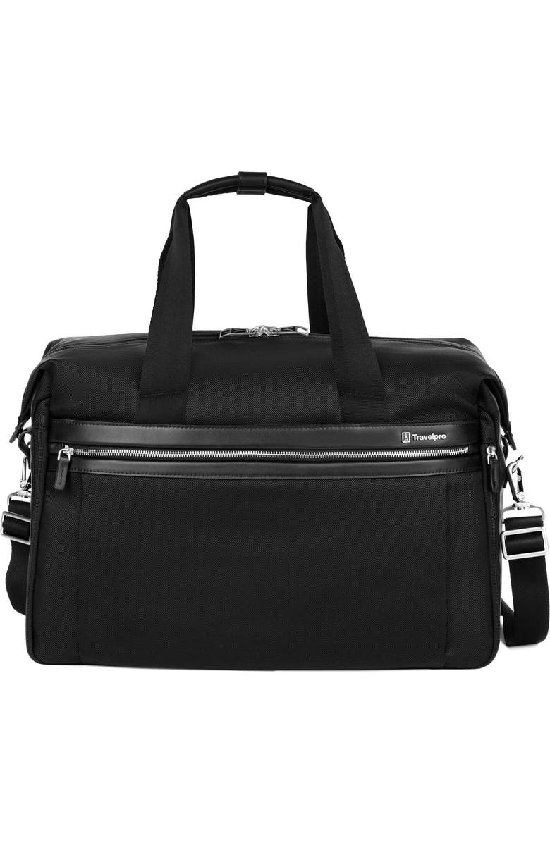 TRAVELPRO Platinum Elite Carry on Soft Travel Duffel Bag, Main, color, Black