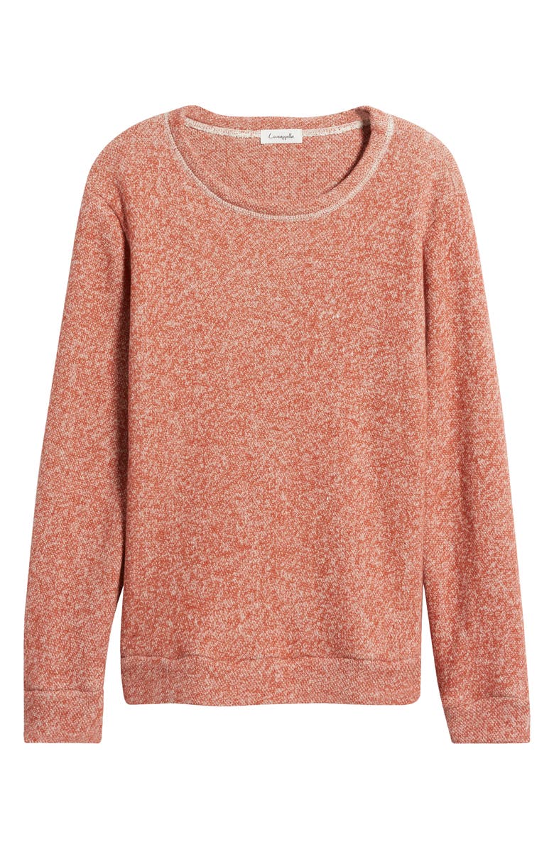 Loveappella Crewneck Cotton Sweatshirt, Main, color, 