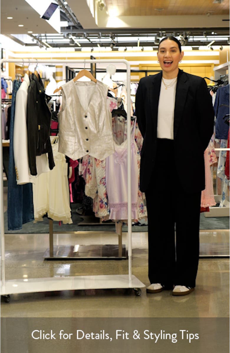 Averie Linen Vest, sales video thumbnail