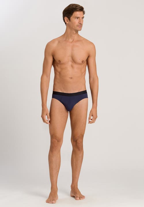 Hanro Micro Touch Brief In Midnight Navy