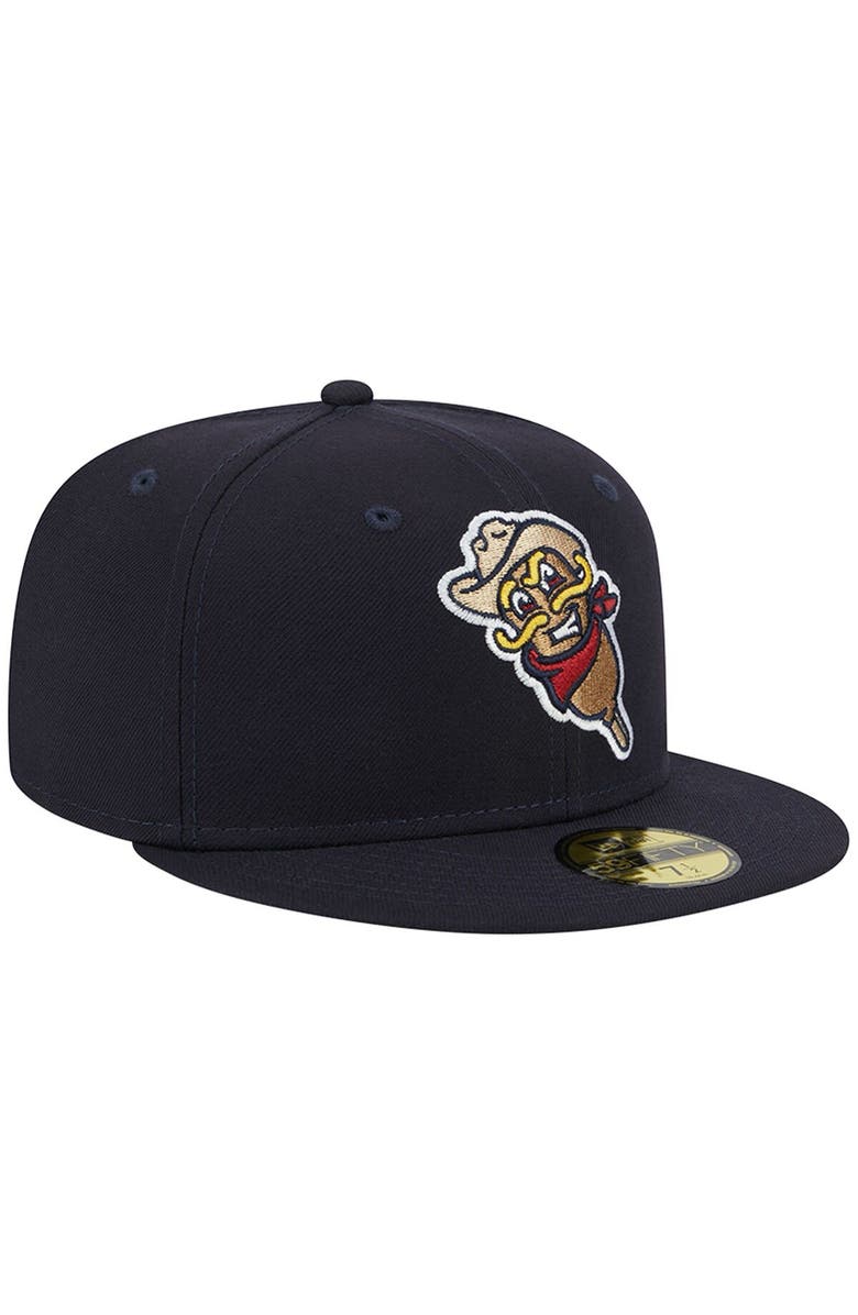 New Era Men's New Era Navy Frisco RoughRiders Theme Nights Frisco Corny Dogs  59FIFTY Fitted Hat, Alternate, color, 