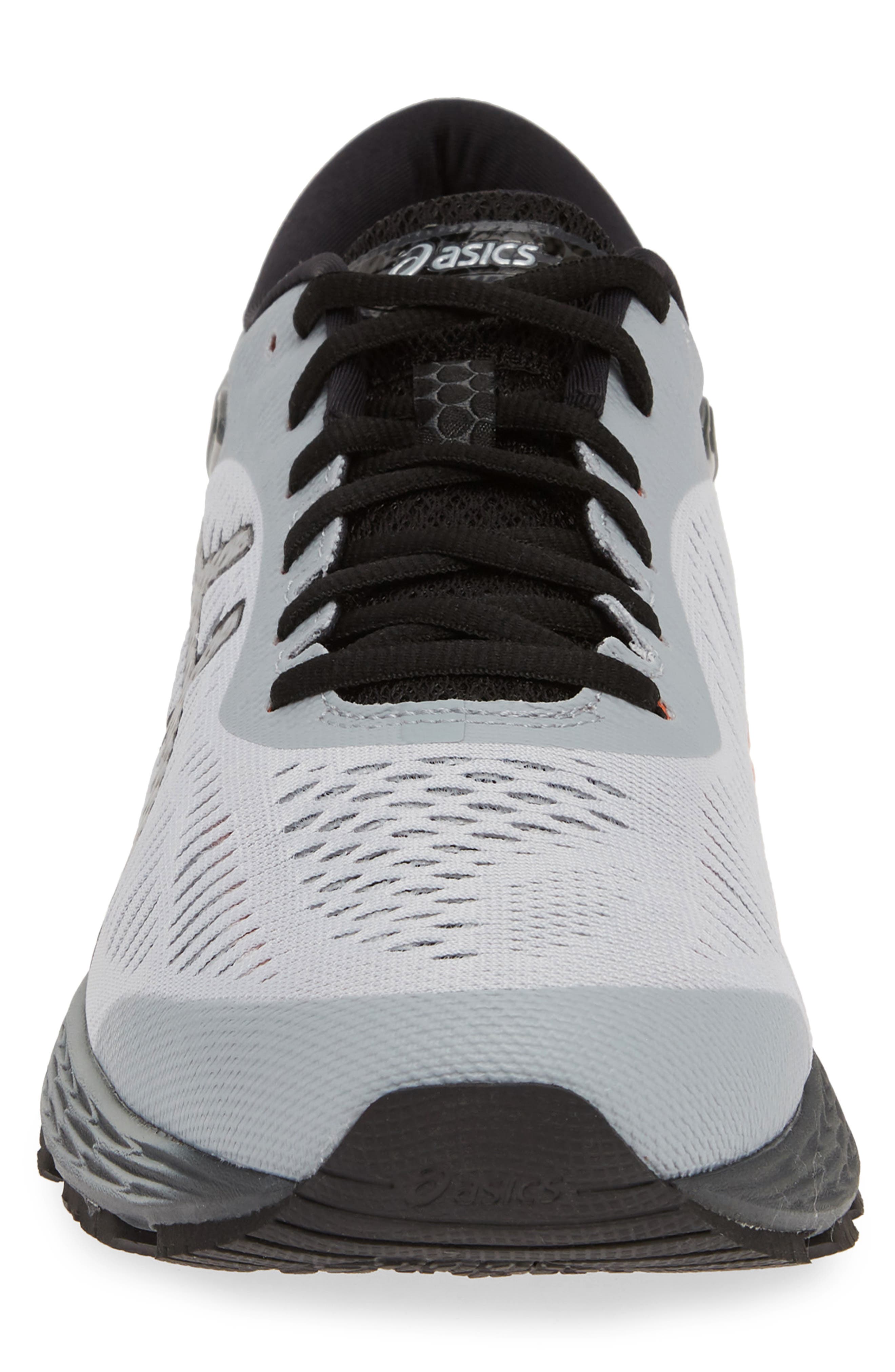 GEL-KAYANO® 25 Running Shoe, Alternate, color, MID GREY/ RED SNAPPER