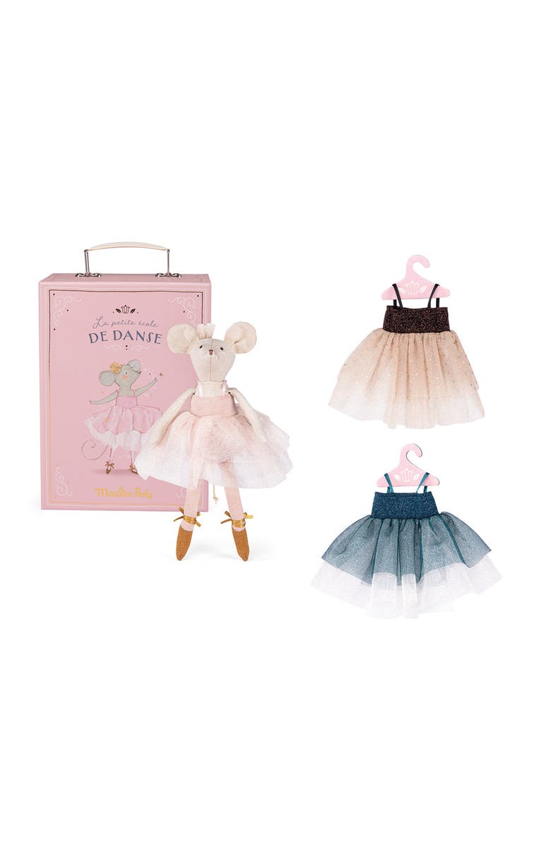 Moulin Roty Suitcase Tutus The Little School Of Dance, Alternate, color, Pink