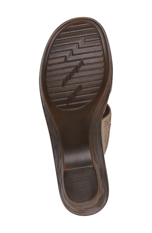 Gc Shoes Everi Wedge Sandal In Beige