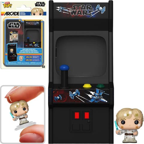 Luke Skywalker (Star Wars) 8-Bit Funko Bitty Pop! Arcade Cabinet