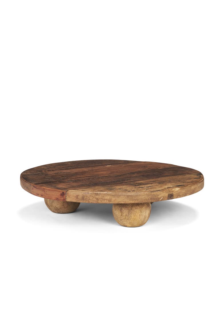 Kerra Solid Reclaimed Wood Tray, Alternate, color, Brown