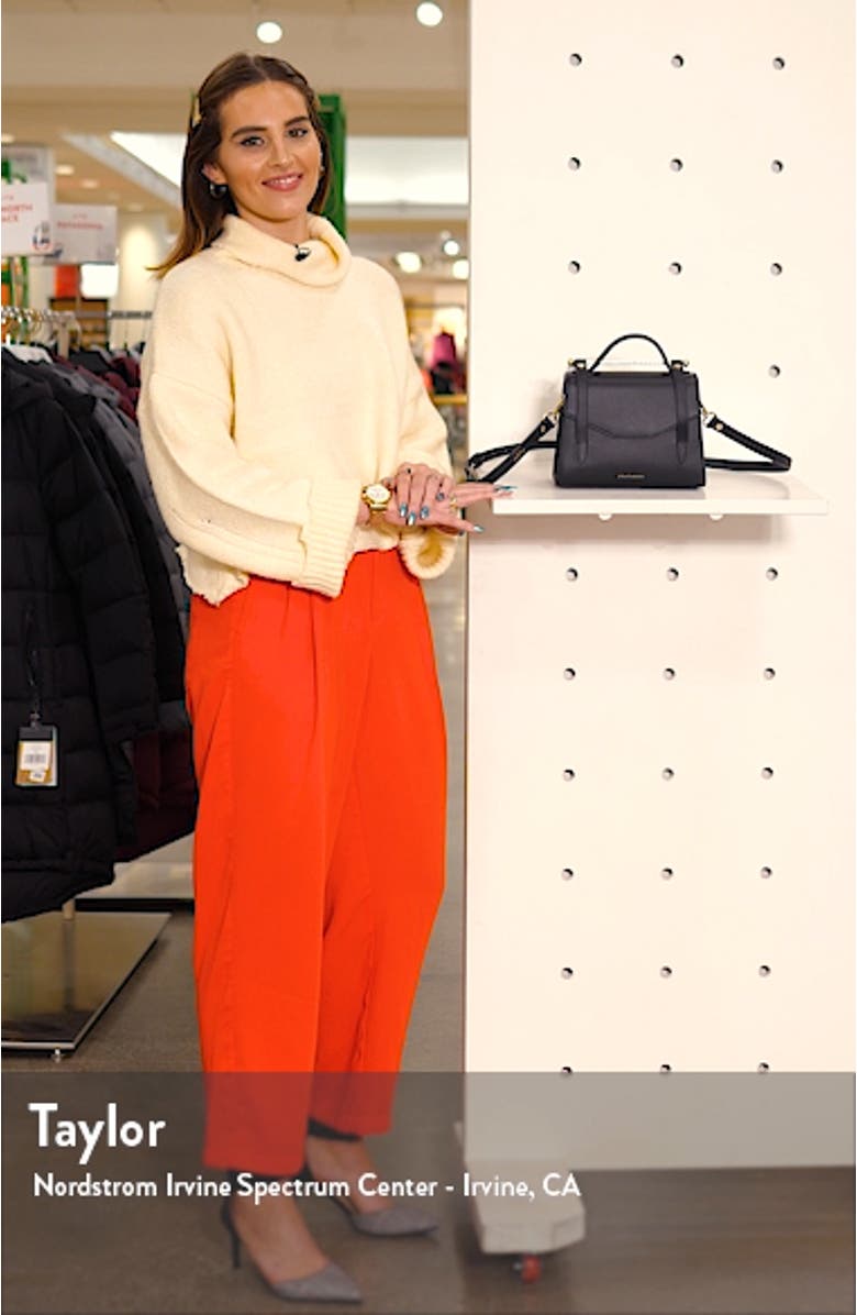 Mini Allegro Calfskin Leather Tote, sales video thumbnail