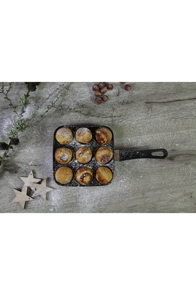 Classic Aebleskiver Puff Dumpling Pan, Alternate, color, Black