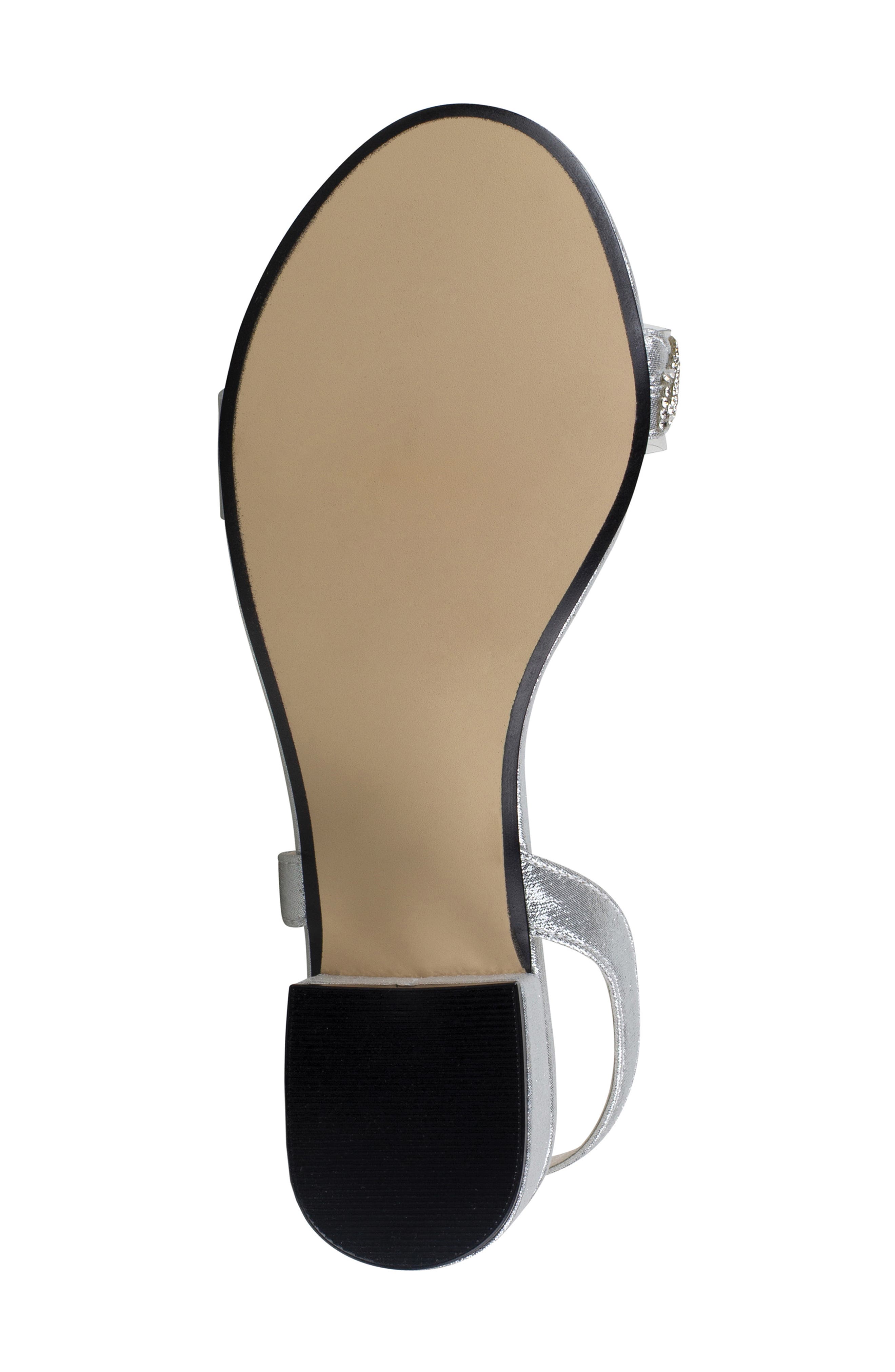 Ruby Slingback Sandal, Alternate, color, SILVER