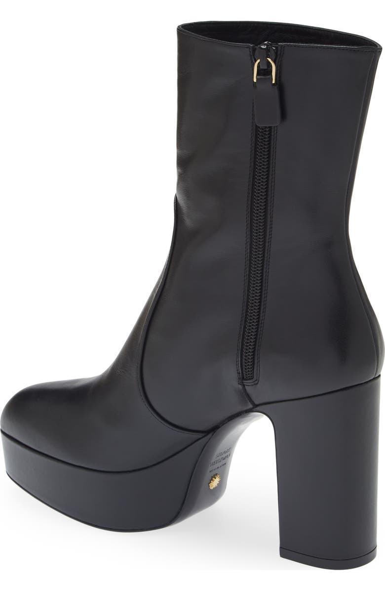 Stuart Weitzman Lala Platform Zip Bootie, Alternate, color,