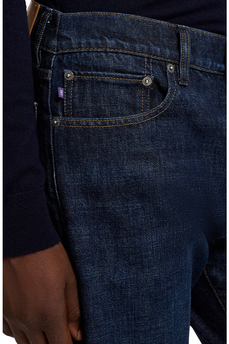 Straight Leg Jeans, Alternate, color, INDIGO BLUE