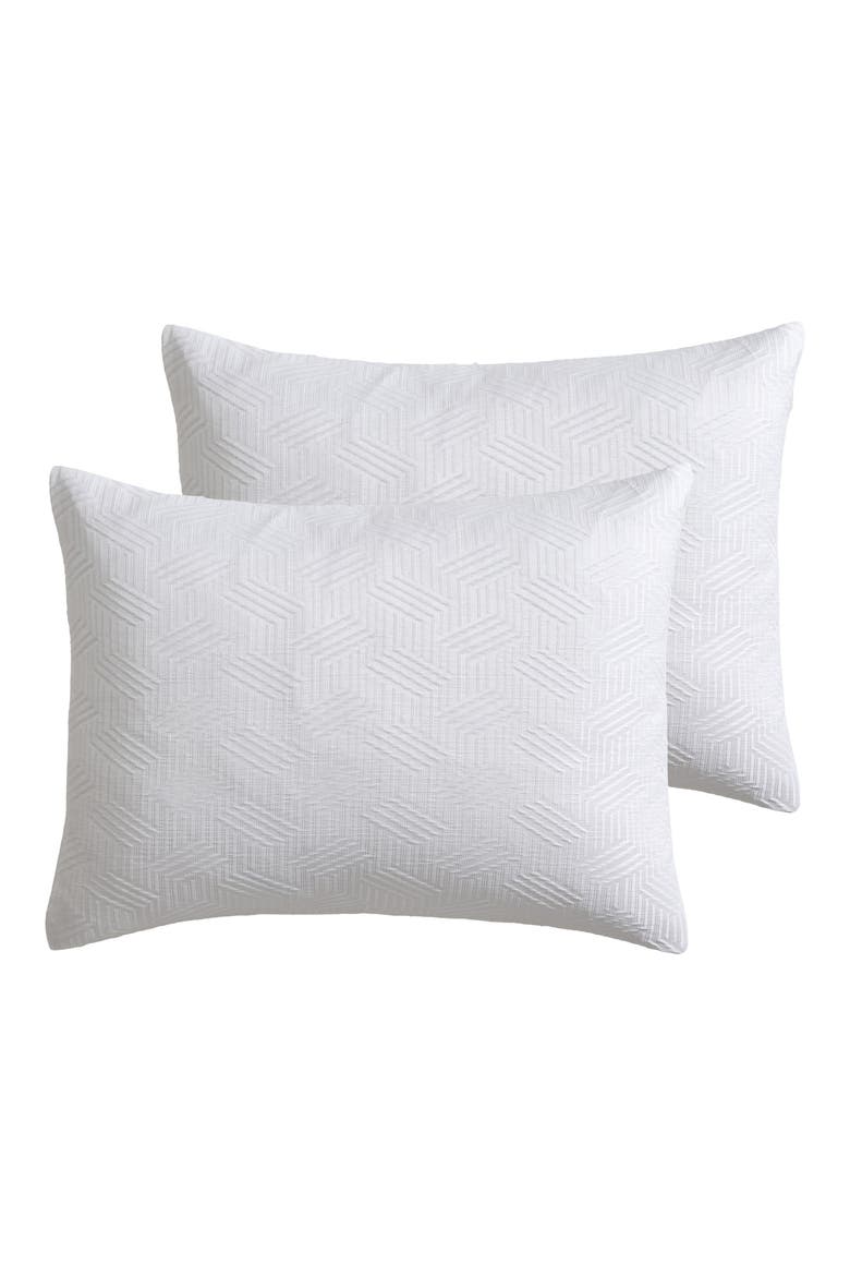 Blanc 5-Piece Queen Comforter Set, Alternate, color, BRIGHT WHITE