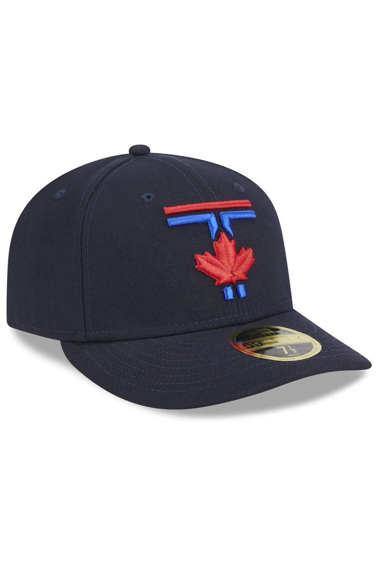 Men's New Era Royal Toronto Blue Jays 2024 City Connect Low Profile 59FIFTY Fitted Hat, Alternate, color, Navy