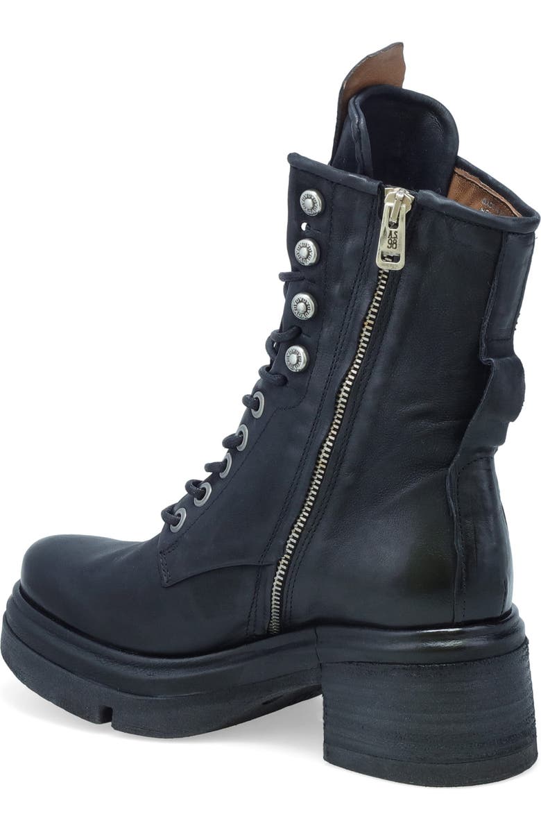A.S.98 Emper Combat Boot, Alternate, color, Black