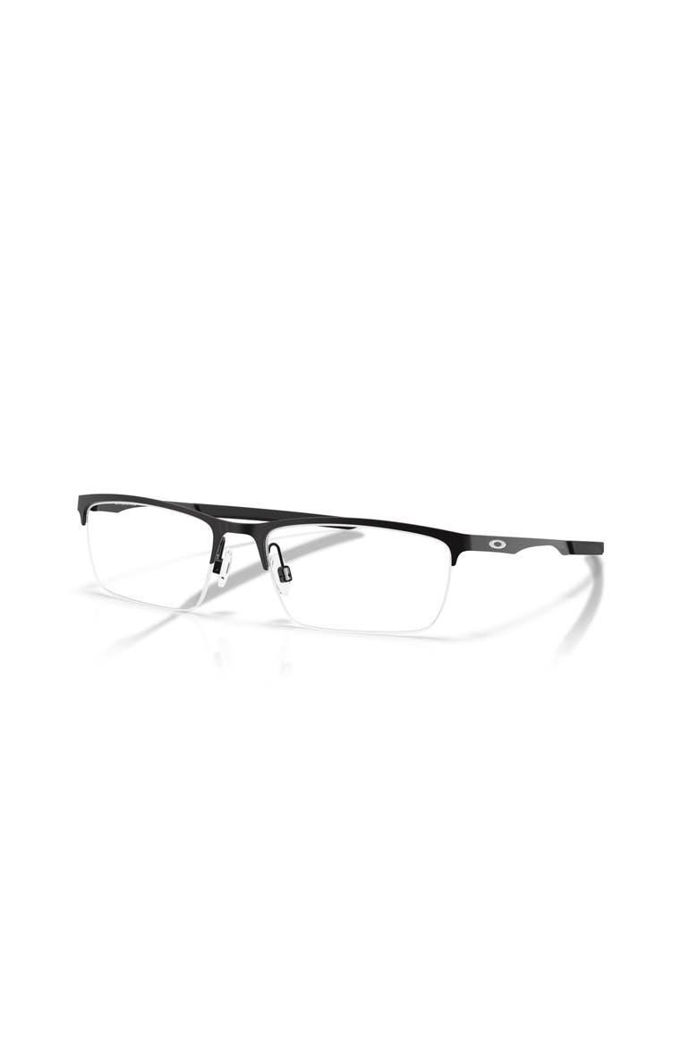 55mm Rectangle optical glasses, Main, color, Black