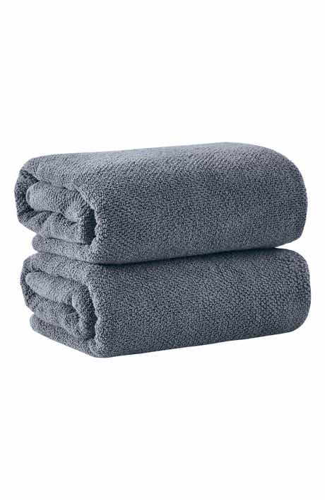 Cotton 2-Pack Oversized Bath Sheet Set