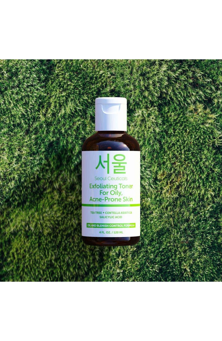 Seoul Ceuticals Korean Skincare Exfoliating Toner for Oily, Acne-Prone Skin, Alternate, color,