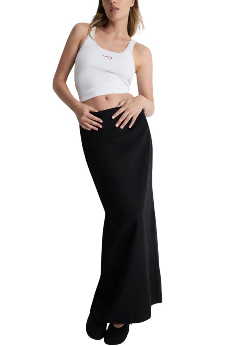 Romy Olive Skirt, Main, color, Black