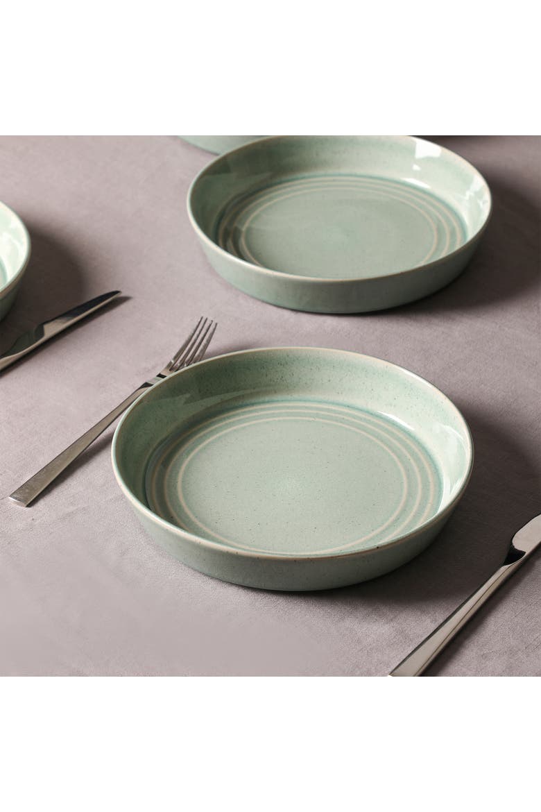 Claire Stoneware 8-Piece Pasta Bowl Set, Alternate, color, Green