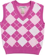 Cotton Emporium Kids' Argyle Vest