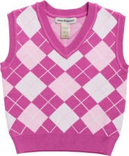 Cotton Emporium Kids' Argyle Vest