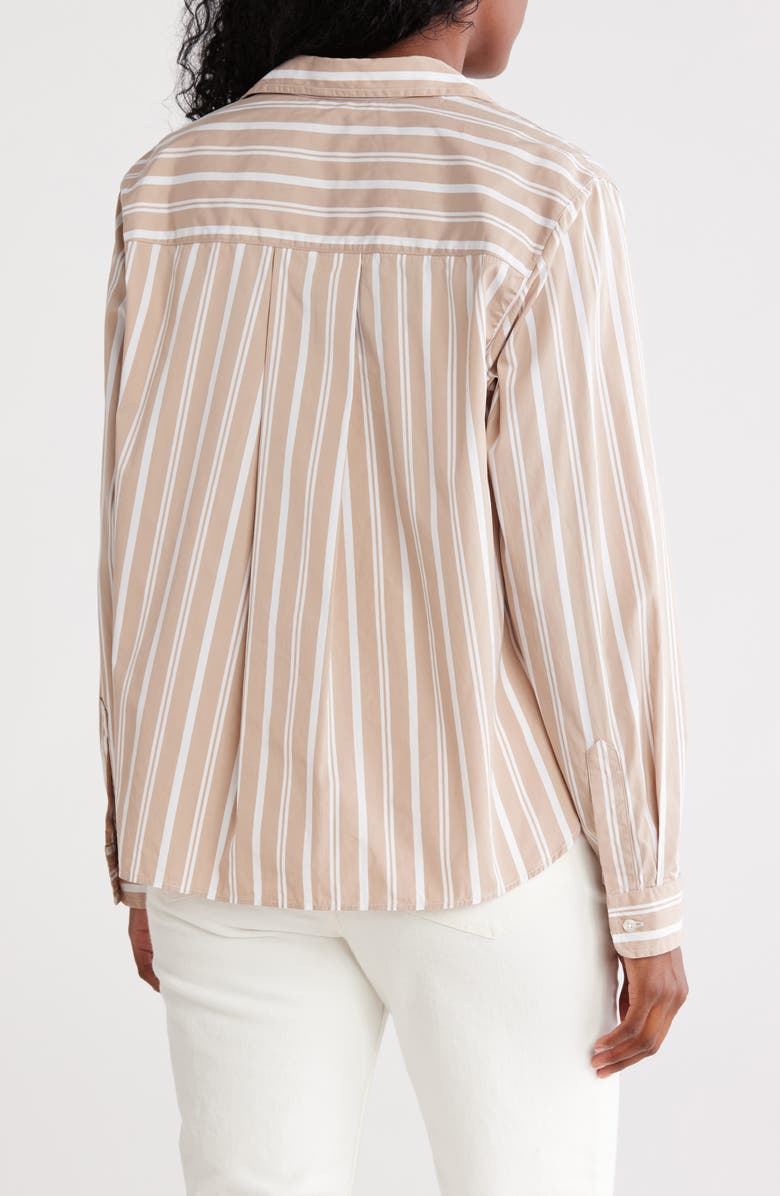 Frank & Eileen Untuckable Button Front Shirt, Alternate, color,