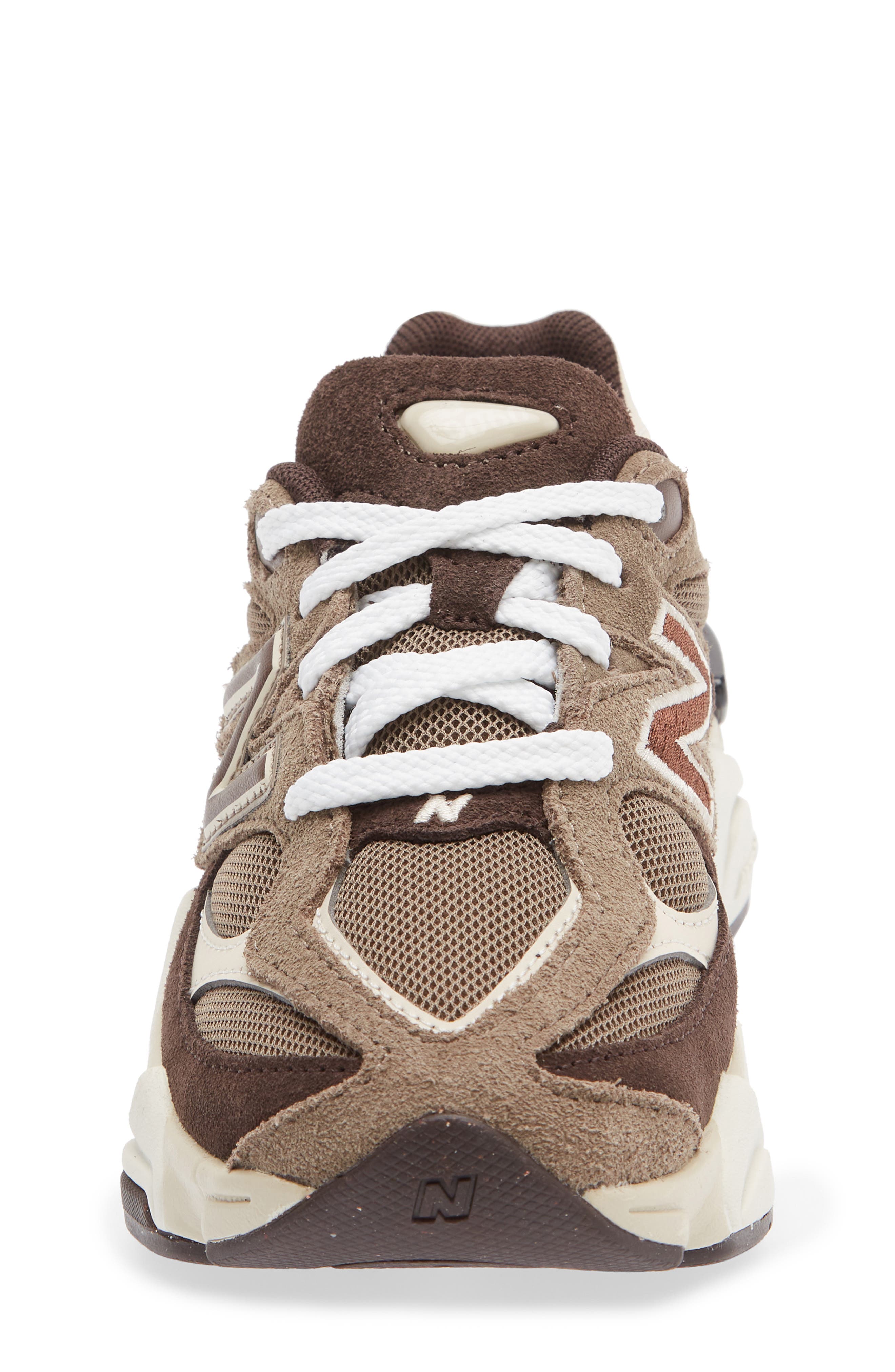 Kids' 9060 Sneaker, Alternate, color, THUNDER BROWN/ BLACK COFFEE