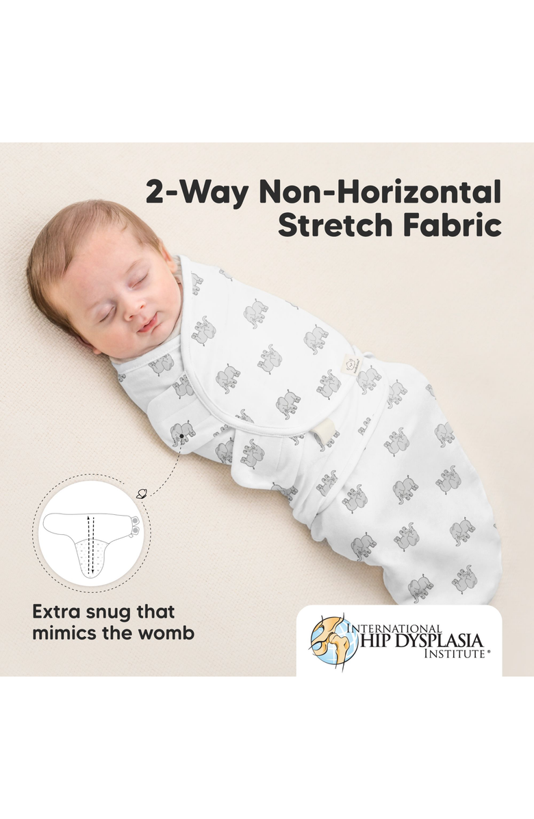 KeaBabies 3-Pack Soothe Swaddle Wraps, Alternate, color, The Wild 2