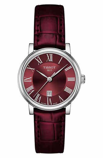 Tissot Carson Premium Leather Strap Watch, 30mm