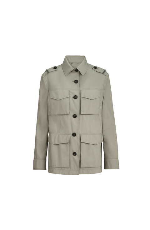 Outerwear with monili