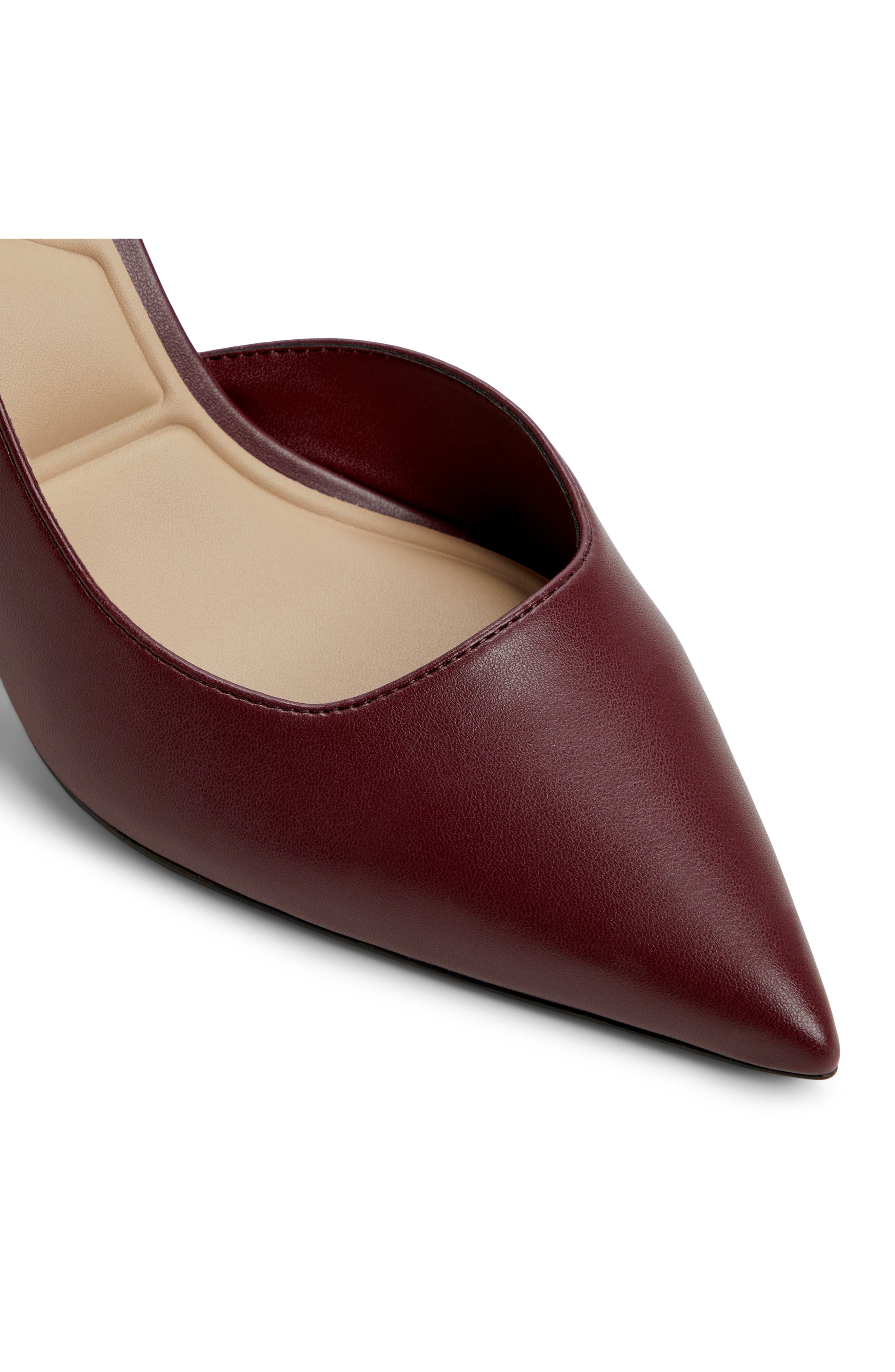 ALDO Livianna Half d'Orsay Pointed Toe Pump, Alternate, color, Other Red